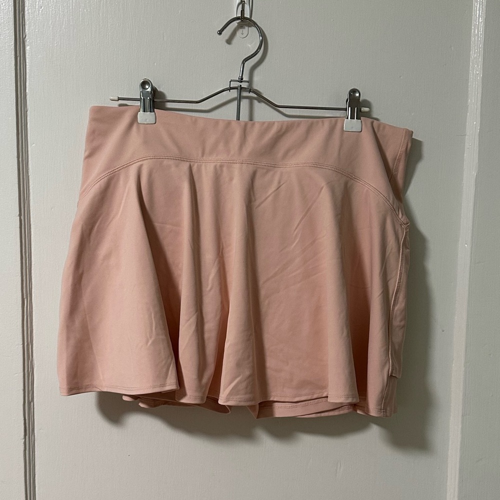 Old Navy High Waisted PowerSoft Skort in Pink Bamboo